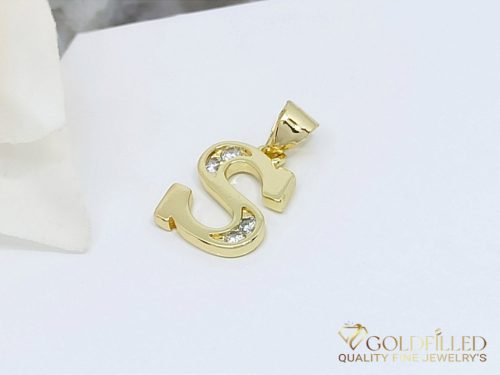 Pandantiv antialergic „Goldfilled” 23mm, culoare 14K