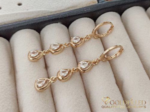 Cercei Goldfilled Antialergici 45mm 18K culoare