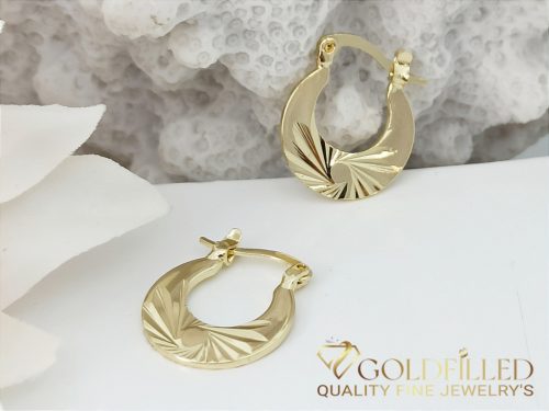 Goldfilled Antialergenic Cercei 19mm 14K