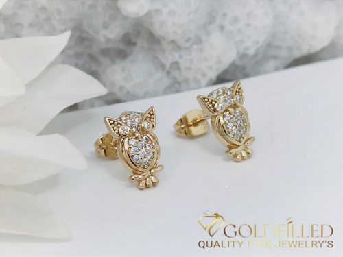 Goldfilled Cercei antialergici 12mm culoare 18K	