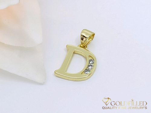 Pandantiv antialergic „Goldfilled” 23mm, culoare 14K