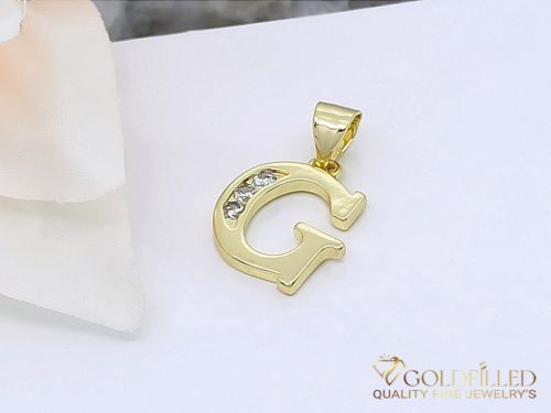 Pandantiv antialergic „Goldfilled” 23mm, culoare 14K