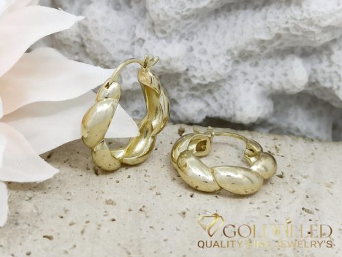 Goldfilled Cercei antialergici 25mm culoare 14K	