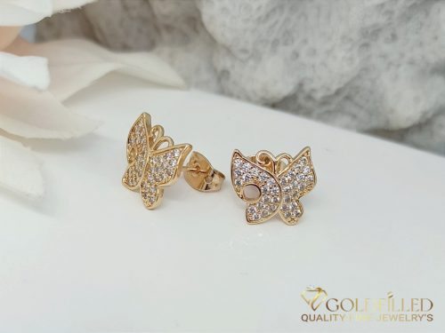 Goldfilled Cercei antialergici 9mm culoare 18K	