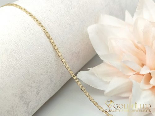 Brățară de gleznă Goldfilled 27cm/2mm Culoare 14K