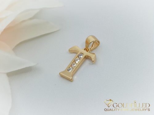 Pandantiv antialergic „Goldfilled” 23mm, culoare 18K