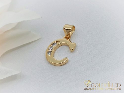 Pandantiv antialergic „Goldfilled” 23mm, culoare 18K